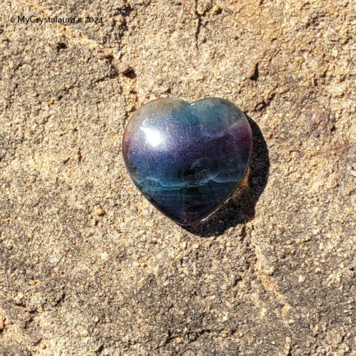 fluorite heart